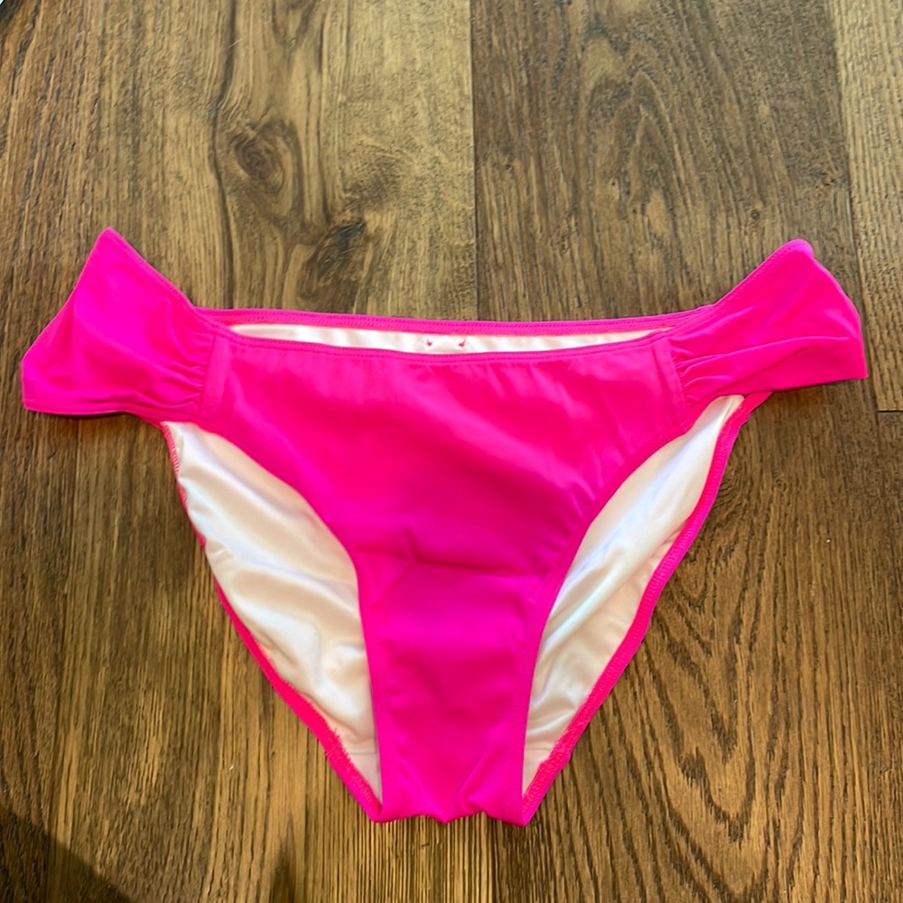 Victoria Secrets Pink bikini bottoms. size M